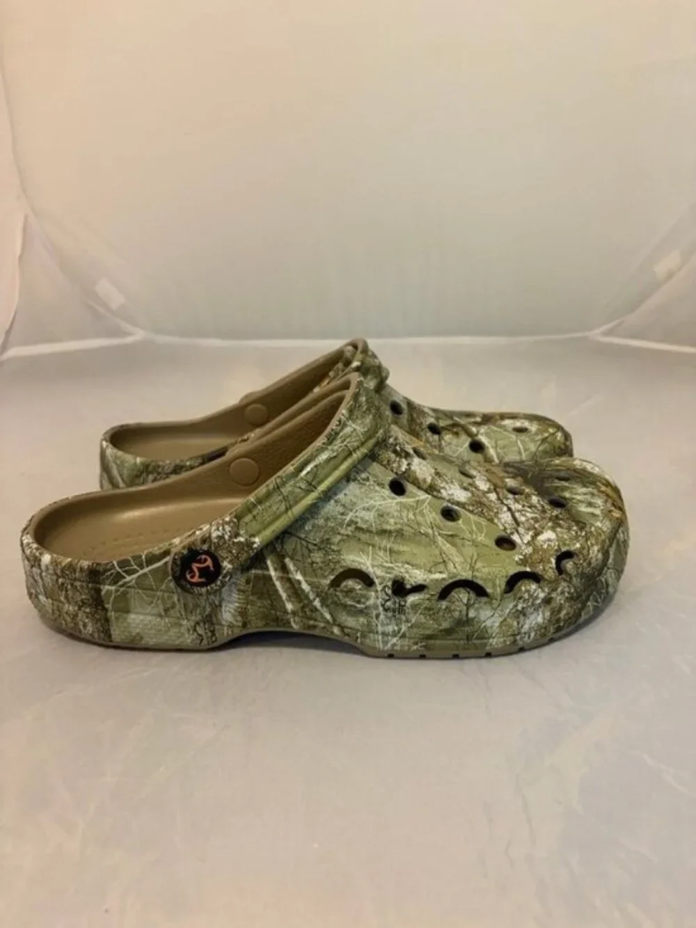 Camo Crocs Real Tree Edge Baya APX men’s shoes size 9 and 10 210511-90H slip on